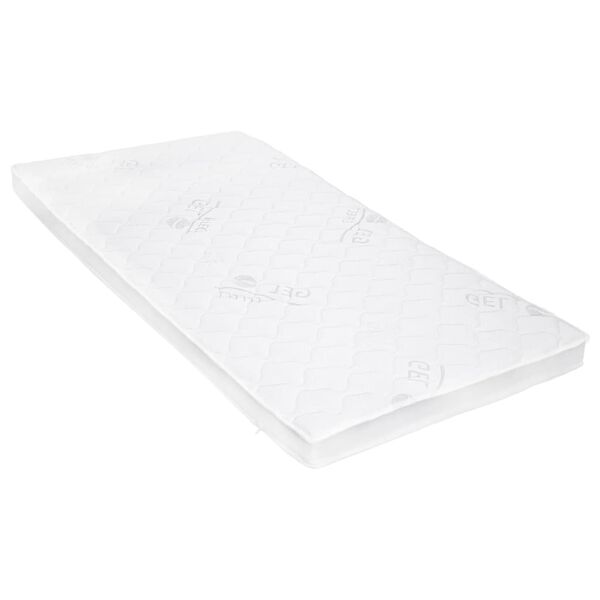 vidaXL Matratzenauflage 80 x 200 cm Gelschaum 7 cm