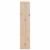 vidaXL Kopfteil mit Stauraum 90 cm Massivholz Kiefer