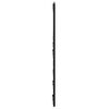 vidaXL Bettkopfteil Schwarz Eichen-Optik 160 x 1,5 x 80,5 cm