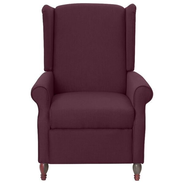 vidaXL Relaxsessel Lila Stoff