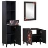 vidaXL Badezimmerschrank-Set mit Schubladen 3 pcs Massivholz Mango