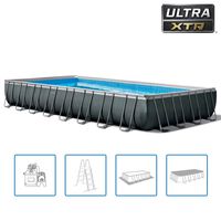 Intex Pool-Set Ultra XTR Frame Rechteckig 975x488x132 cm