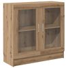 vidaXL B&uuml;cherschrank Artisan-Eiche 82,5x30,5x80 cm Holzwerkstoff