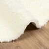 vidaXL Teppich Shaggy Hochflor NAVARRA Creme 300x200 cm Polyester