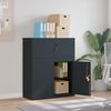 vidaXL Aktenschrank Anthrazit 90x40x110 cm Stahl
