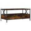vidaXL Couchtisch R&auml;uchereiche 100x51x45 cm Holzwerkstoff