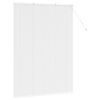 vidaXL Balkenjalousien Wei&szlig; 175 x 135 cm Aluminium