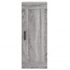 vidaXL Highboard Grau Sonoma 34,5x34x180 cm Holzwerkstoff