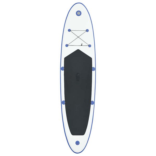 vidaXL SUP-Board Aufblasbar Blau und Wei&szlig;