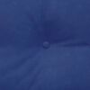 vidaXL R&uuml;cken Kissen Polizeiblau 180 x 24 x 50 cm Samt