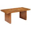 vidaXL Esstisch Massivholz Akazie 180x90x75 cm