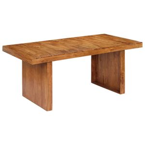vidaXL Esstisch Massivholz Akazie 180x90x75 cm