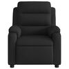 vidaXL Relaxsessel Elektrisch Schwarz Stoff