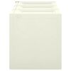 vidaXL Kissenbox Vanilleeis 125x40x42 cm 130 L