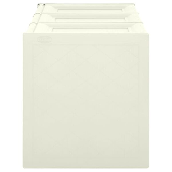vidaXL Kissenbox Vanilleeis 125x40x42 cm 130 L