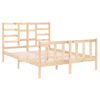 vidaXL Massivholzbett 140x190 cm