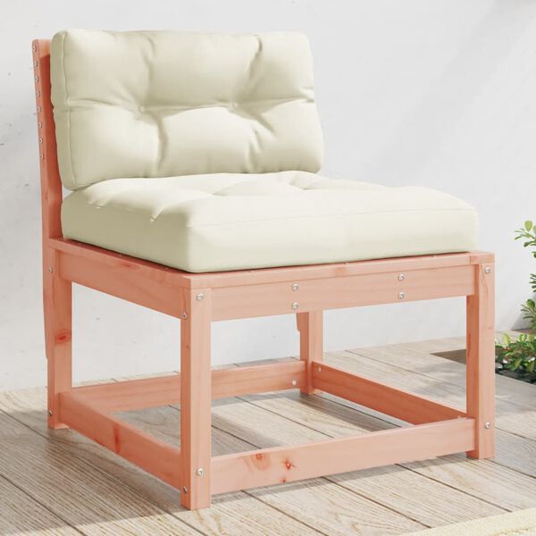 vidaXL Gartensofas mit Kissen 2 Stk. Massivholz Douglasie