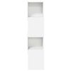 vidaXL Eckschrank 25,5x25x102cm Holzwerkstoff