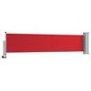 vidaXL Ausziehbare Seitenmarkise 60&times;300 cm Rot
