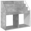 vidaXL Kinderregal Beton Grau 72,5 x 29,5 x 69 cm Holzwerkstoff