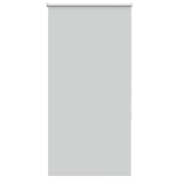 vidaXL Verdunkelungsrollo Hellgrau 90x130 cm Stoffbreite 85,7 cm