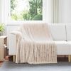 vidaXL Wohndecken 6 pcs Beige 200 x 150 cm Fleece