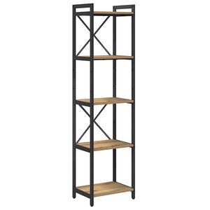 vidaXL B&uuml;cherregal Artisan-Eiche 40 x 30 x 155 cm Holzwerkstoff