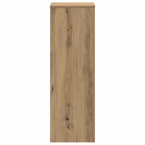 vidaXL Pflanzenst&auml;nder Artisan-Eiche 33x33x100 cm Holzwerkstoff