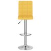 vidaXL Barhocker Senfgelb Stoff