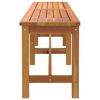 vidaXL Gartenbank 150x35x45 cm Massivholz Akazie