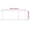 vidaXL Senkrechtmarkise Beige 140x600 cm Oxford-Gewebe