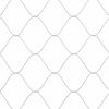vidaXL Hundek&auml;fig Silber 600 x 200 x 200 cm Verzinkter Stahl