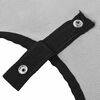 vidaXL Pferdedecke Hellgrau und Rosa Polyester