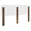 vidaXL Kopfteil Ger&auml;ucherte Eiche 180 cm Holzwerkstoff