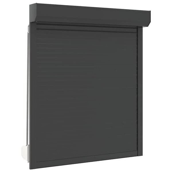 vidaXL Rollladen Aluminium 110x130 cm Anthrazit