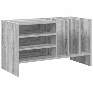 vidaXL Schallplattenschrank Sonoma-Grau 78,5 x 35 x 45 cm