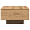 vidaXL Couchtisch Artisan-Eiche 55 x 55 x 31 cm
