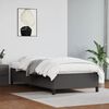 vidaXL Bettgestell Grau 80x200 cm Kunstleder