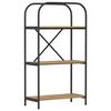 vidaXL B&uuml;cherregal Artisan-Eiche 60 x 30 x 109 cm Holzwerkstoff
