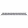 vidaXL Treppe Tritt Rechtwinklig 2 pcs Silber 90 x 40 cm Aluminium