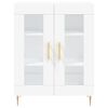 vidaXL Sideboard Wei&szlig; 69,5x34x90 cm Holzwerkstoff