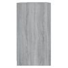 vidaXL Sideboard Grau Sonoma 70x40,5x75 cm Holzwerkstoff