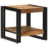 vidaXL Couchtisch Braun 40 x 40 x 38 cm Massivholz Mango