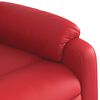 vidaXL Massagesessel Rot Kunstleder