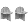 vidaXL Nachttisch 2 pcs Graues Sonoma 40 x 35,5 x 45,5 cm