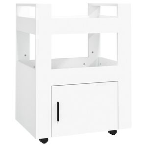 vidaXL K&uuml;chenwagen Wei&szlig; 60x45x80 cm Holzwerkstoff