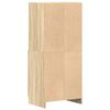 vidaXL Küchenschrank Sonoma-Eiche 57x41,5x131,5 cm Holzwerkstoff