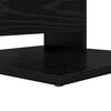 vidaXL Beistelltisch Schwarz Eichen-Optik 40 x 35 x 60,5 cm