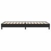 vidaXL Boxspringbett ohne Matratze Schwarz 90x220 cm Samt