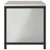 vidaXL K&uuml;chenaufbewahrung mit Regal Silber 60 x 50 x 92 cm Stahl